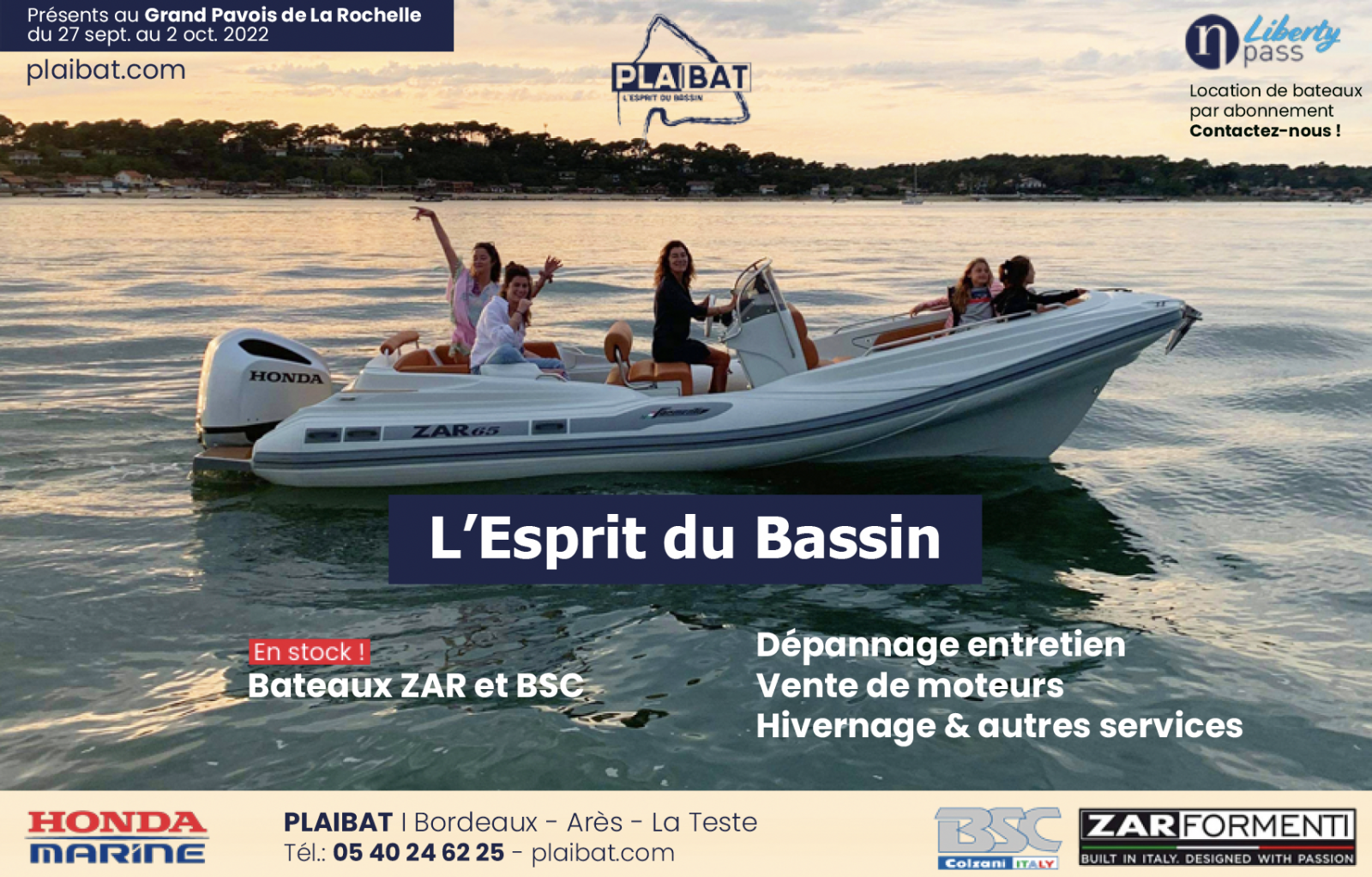 INVESTIR dans un bateau à moteur sur le cap ferretavec PLAIBAT.