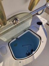 Bateau Americain de pêche pursuit 25 70 CC au Cap Ferret sur le bassin d Arcachon