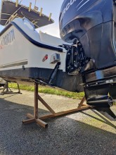 Bateau Americain de pêche pursuit 25 70 CC au Cap Ferret sur le bassin d Arcachon