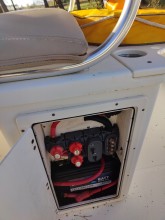 Bateau Americain de pêche pursuit 25 70 CC au Cap Ferret sur le bassin d Arcachon