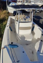 Bateau Americain de pêche pursuit 25 70 CC au Cap Ferret sur le bassin d Arcachon