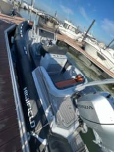 Bateau à moteur semi-rigide coque aluminium HIGHFIELD 700 Sport à Arcachon