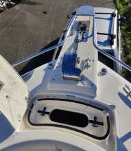 Bateau Americain de pêche pursuit 25 70 CC au Cap Ferret sur le bassin d Arcachon