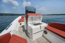 Semi-rigide BSC 67 neuf au Cap Ferret sur le Bassin d'Arcachon