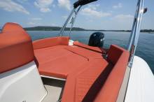 Semi-rigide BSC 67 neuf au Cap Ferret sur le Bassin d'Arcachon